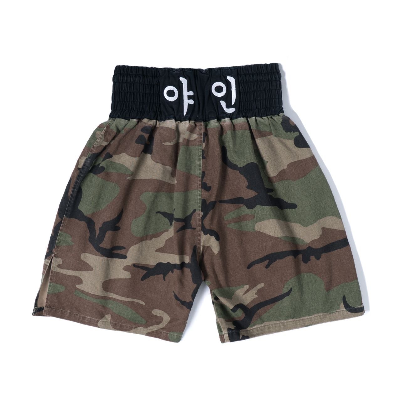 카모 패턴 맞춤 핏 트렁크
